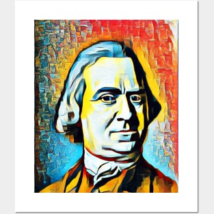 Samuel Adams Abstract Portrait | Samuel Adams Artwork 4 Posters and Art